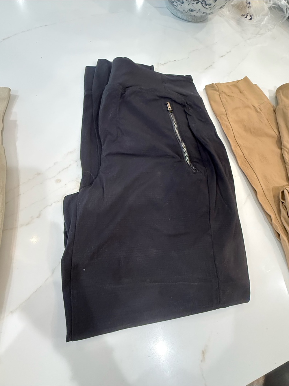 set of 3 Athleta Trekkie joggers .size 4P - Picture 3 of 7